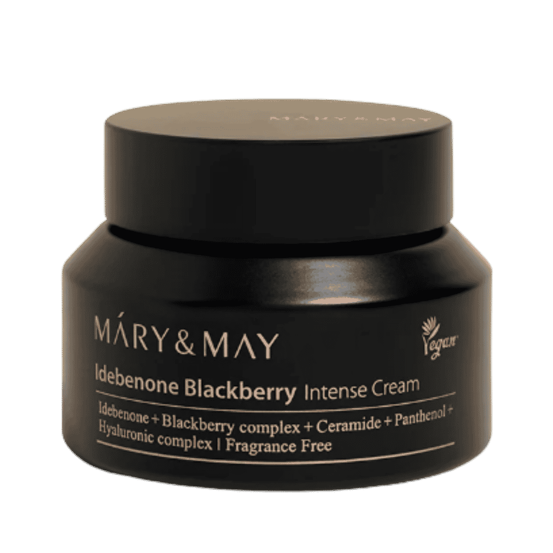 MARY & MAY Idebenone Blackberry Complex Intense Cream - 70g | ماري اند ماي كريم مكثف بالآيديبينون والتوت الأسود - 70غ