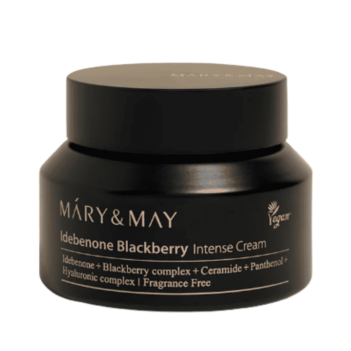 MARY & MAY Idebenone Blackberry Complex Intense Cream - 70g | ماري اند ماي كريم مكثف بالآيديبينون والتوت الأسود - 70غ