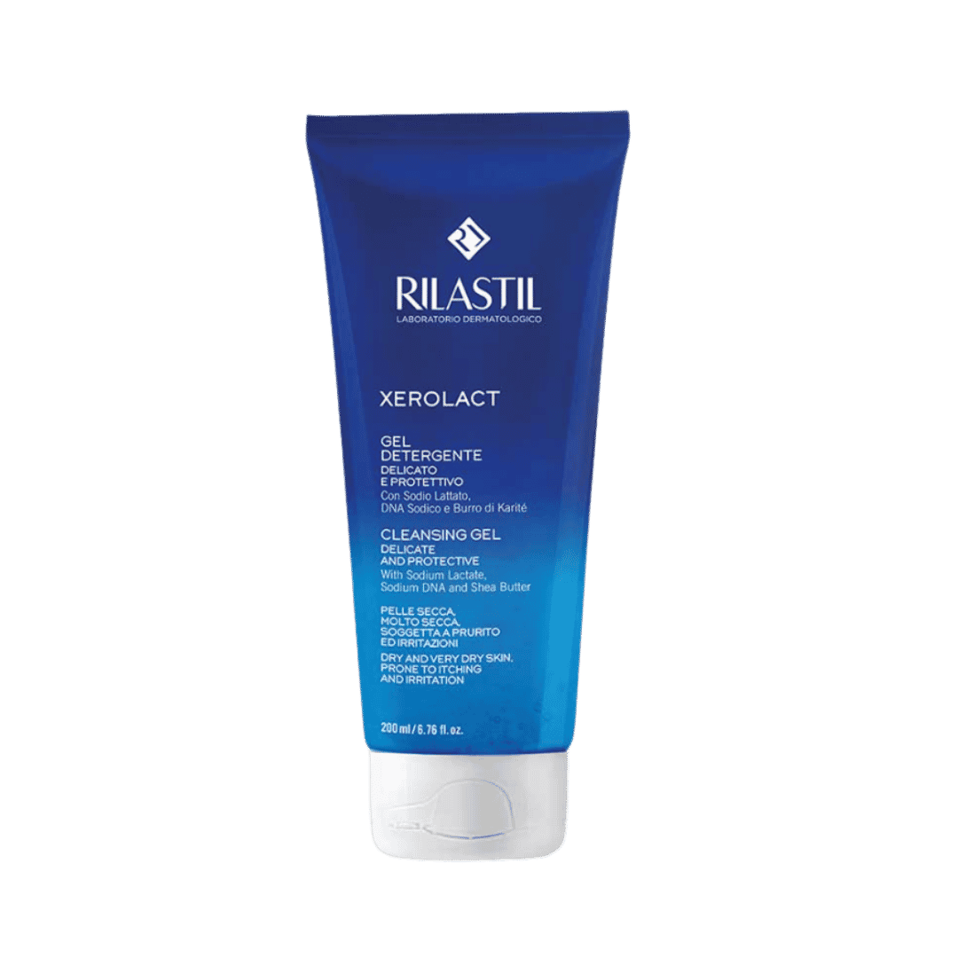 RILASTIL Xerolact Delicate Cleansing Gel - 200ml | ريلاستيل جل تنظيف لطيف - 200 مل