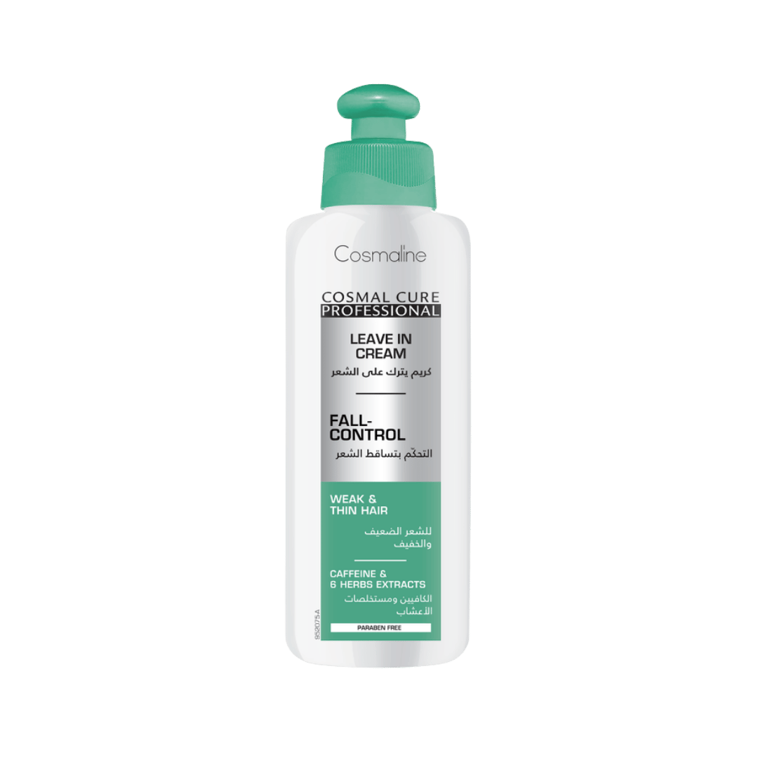 COSMALINE Leave-in Cream Fall Control - 200ml | كوزمالين ليف ان للتحكم بتساقط الشعر - 200 مل