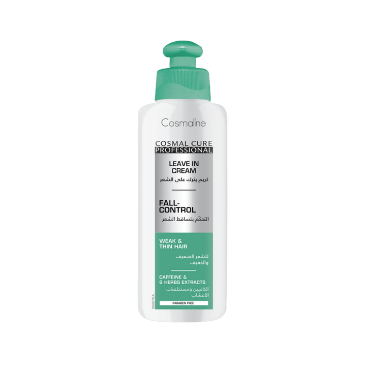COSMALINE Leave-in Cream Fall Control - 200ml | كوزمالين ليف ان للتحكم بتساقط الشعر - 200 مل