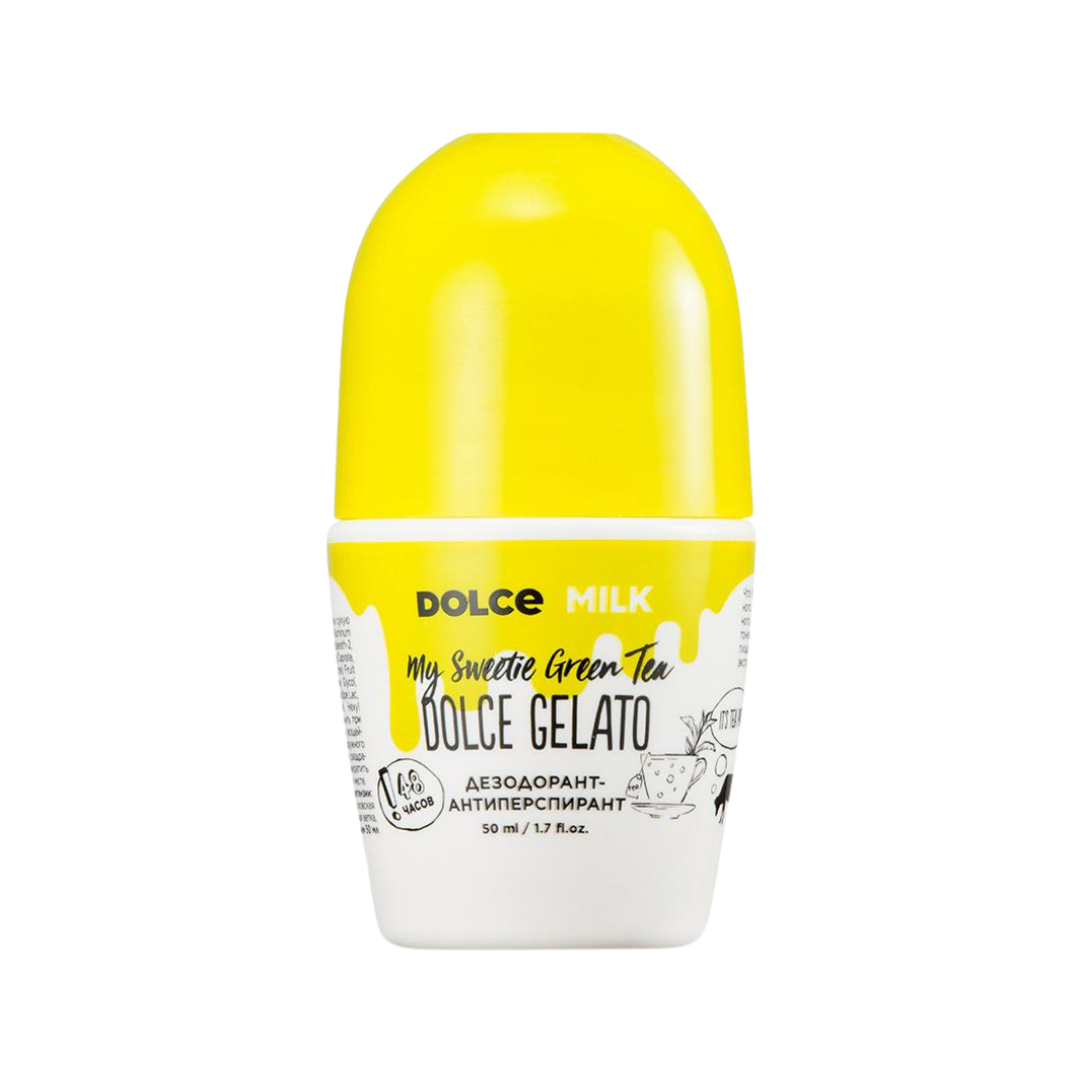 DOLCE MILK My Sweetie Green Tea Dolce Gelato - 50ml | دولتشي ميلك  مزيل تعرق ومضاد للتعرق - 50 مل
