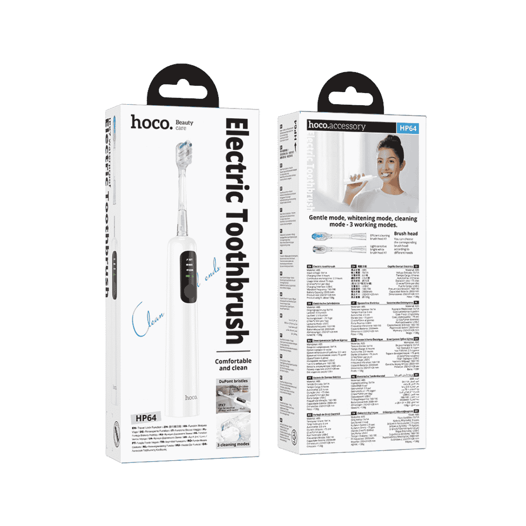 hoco Electric Toothbrush Comfortable And Clean | هوكو فرشاة أسنان كهربائية