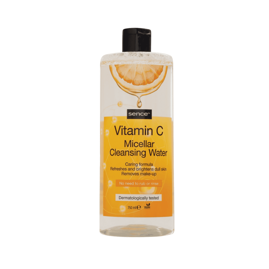 Sence Beauty Vitamin C Micellar Cleansing Water - 750ml | سنس ماء ميسلر لتنظيف الوجه فيتامين سي - 750مل