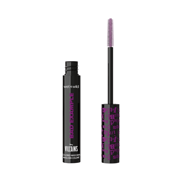 Wet n Wild x Disney Villains Bad Example Color Mascara, Volumizing | ويت ان وايلد ديزني فيلنز ماسكارا ملونة باد إكزامبل لتكثيف الرموش