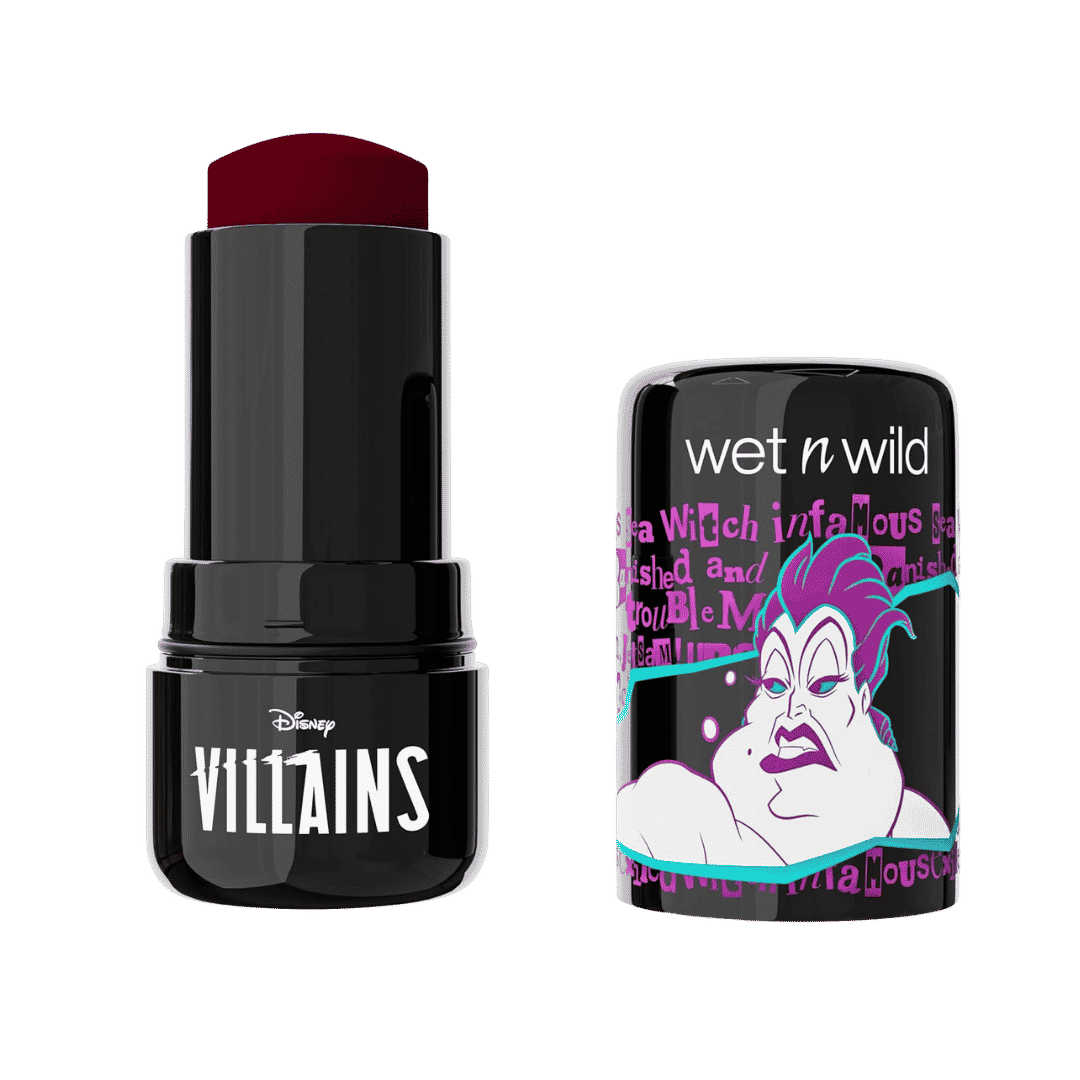 Wet n Wild Disney Villains Extreme Evil Jelly Blush, Buildable Cream - 7.6g | ويت ان وايلد ديزني فيلنز بلاش جيلي إكستريم إيفل - 7.6 غ