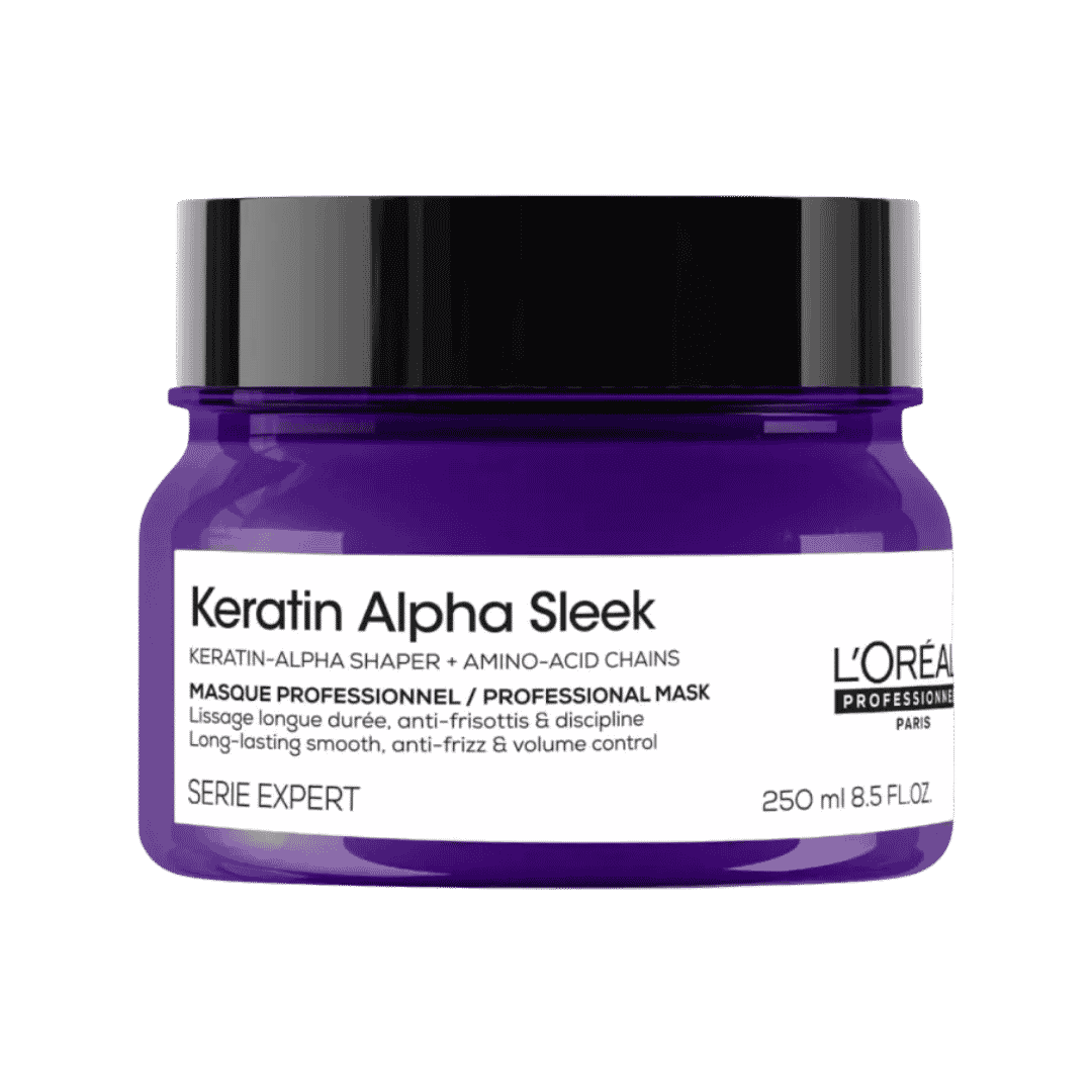 L'Oréal Professionnel Keratin Alpha Sleek Mask - 250ml | لوريال ماسك كيراتين ألفا سليك - 250مل