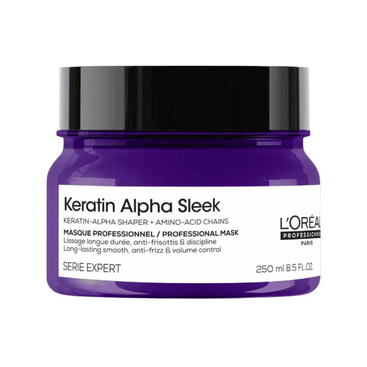L'Oréal Professionnel Keratin Alpha Sleek Mask - 250ml | لوريال ماسك كيراتين ألفا سليك - 250مل