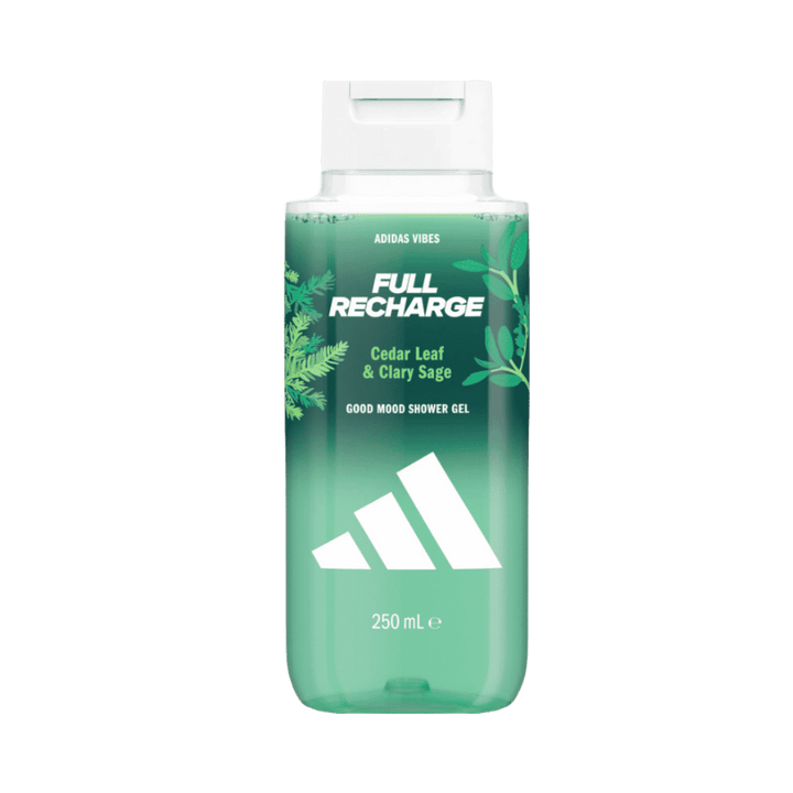 Adidas Vibes Full Recharge Shower Gel - 250ml | اديداس فايبز جل استحمام - 250 مل