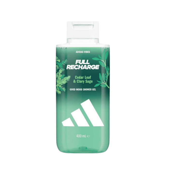 Adidas Vibes Full Recharge Good Mood Shower Gel - 400ml | اديداس جل استحمام للمزاج الجيد - 400 مل