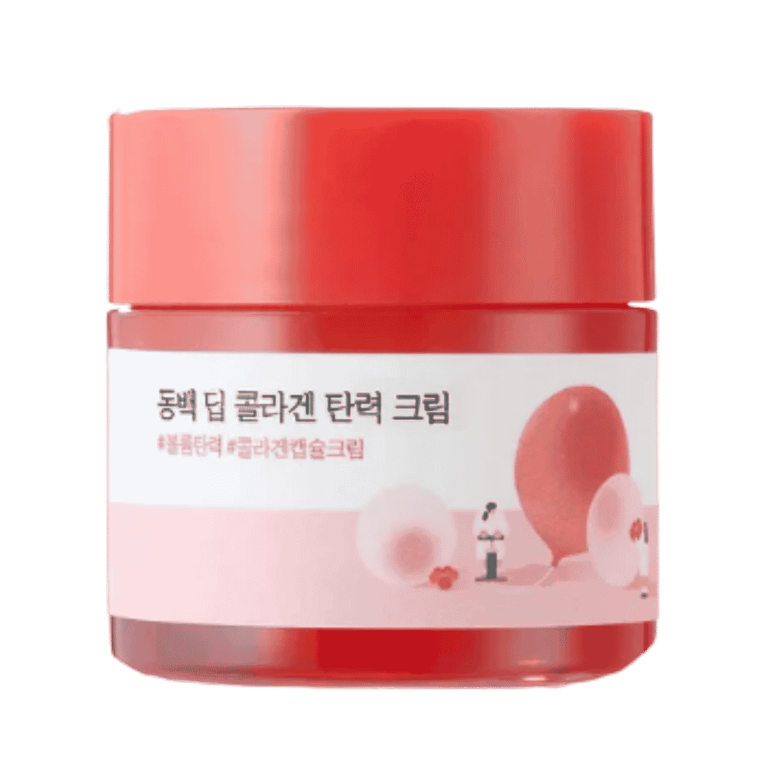 ROUND LAB Camellia Deep Collagen Firming Cream - 50ml |راوند لاب كامليا كريم شد الكولاجين العميق - 50مل