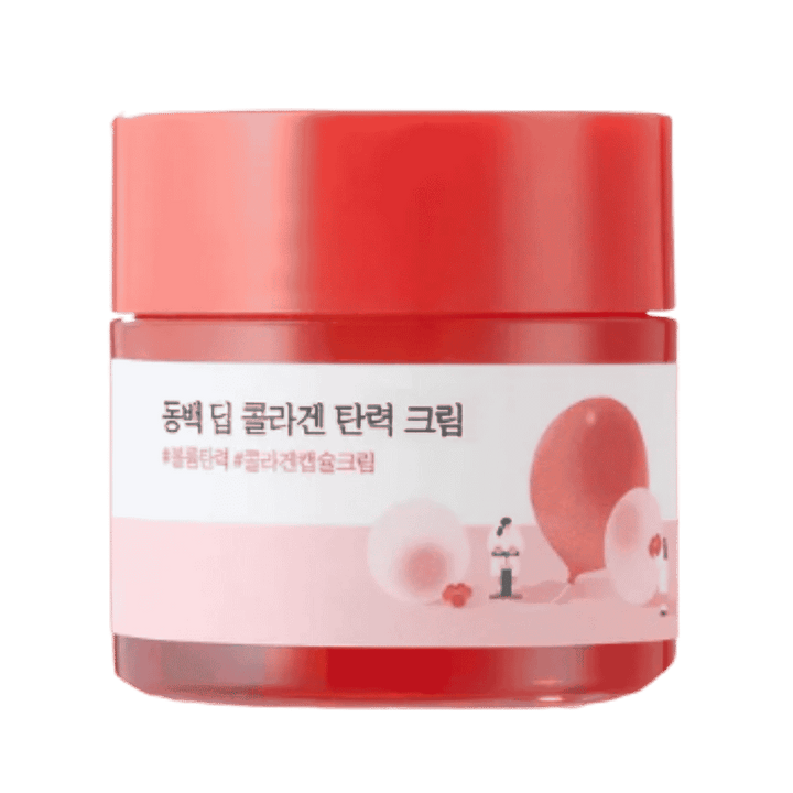 ROUND LAB Camellia Deep Collagen Firming Cream - 50ml |راوند لاب كامليا كريم شد الكولاجين العميق - 50مل