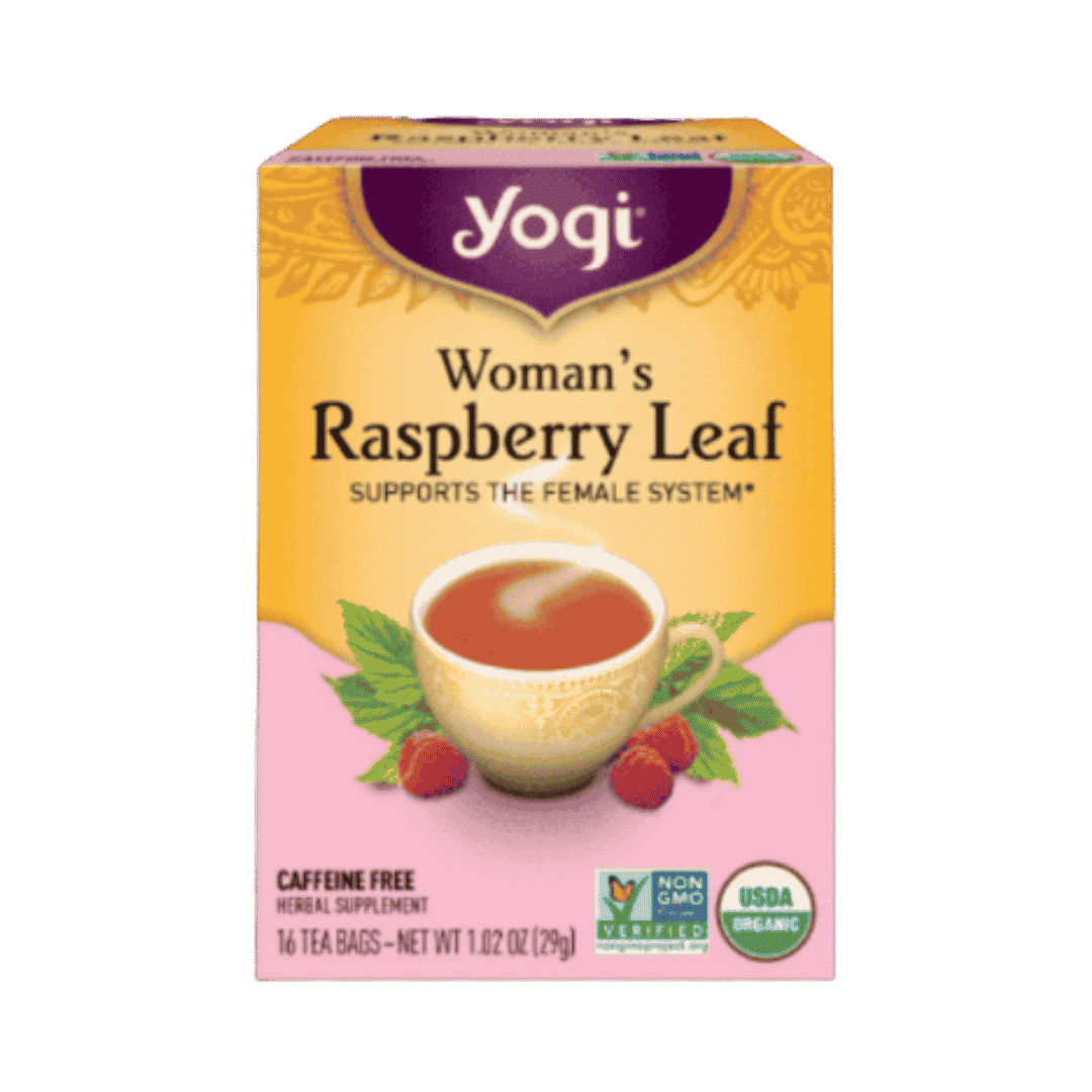 yogi Tea - Raspberry Leaf Tea, Supports the Reproductive System 16 Tea Bags - 29g  | يوجي ِاي لدعم صحة الجهاز التناسلي الأنثوي - 29 غرام