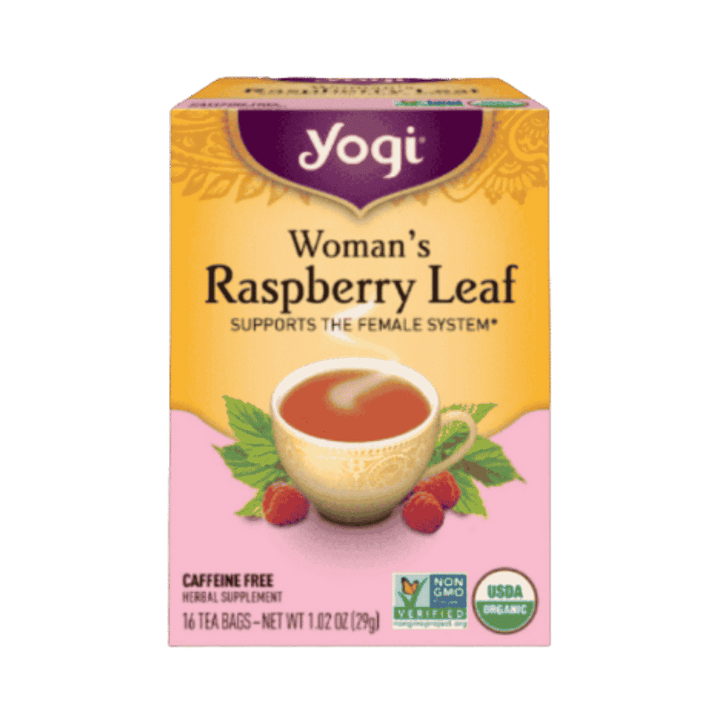 yogi Tea - Raspberry Leaf Tea, Supports the Reproductive System 16 Tea Bags - 29g  | يوجي ِاي لدعم صحة الجهاز التناسلي الأنثوي - 29 غرام