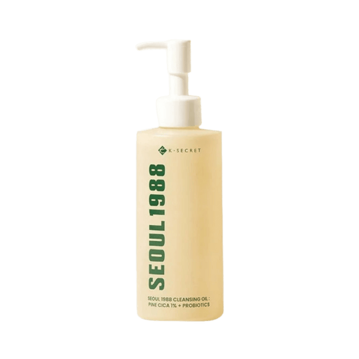 K-SECRET SEOUL 1988 Cleansing Oil : Pine Cica 1% + Probiotics - 200ml | كي سيكريت زيت تنظيف باين سيكا 1% + بروبيوتيك - 200 مل