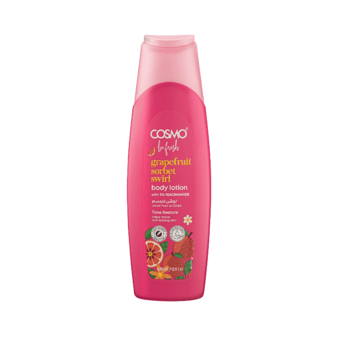Cosmo Grapefruit Sorbet Swirl Body Lotion - 600ml | كوزمو لوشن جسم جريب فروت - 600 مل