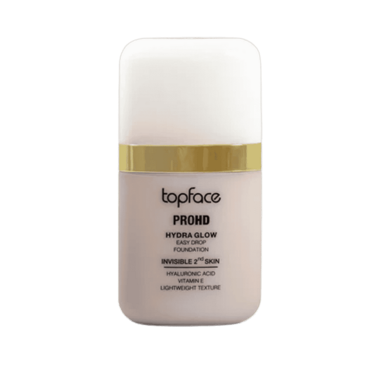 topface PROHD Hydra Glow Easy Drop Foundation - 30g | توب فيس فاونديشن هيدرا جلو إيزي دروب - 30غ