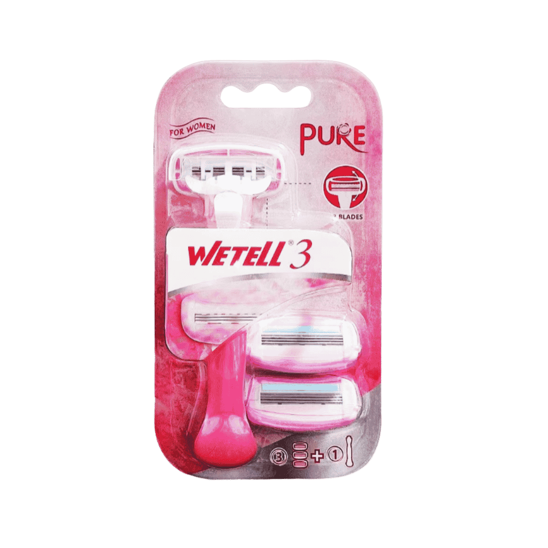 WETELL Pure 5 Blades For Women | ويتل شفرات حلاقة للنساء 3