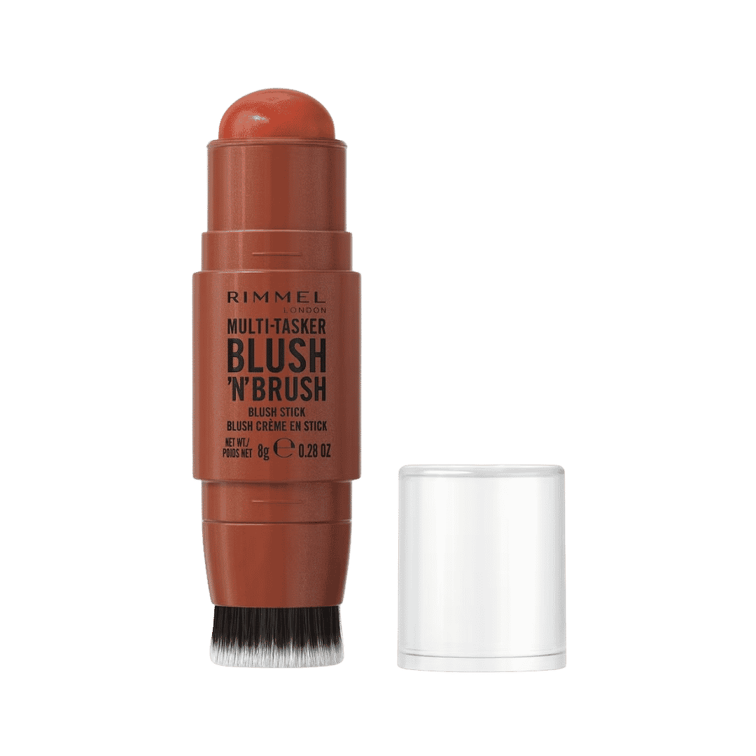 Rimmel Multi-Tasker Blush'N'Brush - 8g | ريميل بلاشر كريمي مع فرشاة مدمجة - 8 غرام