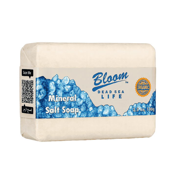Bloom Dead Sea Salt Mineral Soap - 90g | بلوم صابون ملح معدني - 90غ