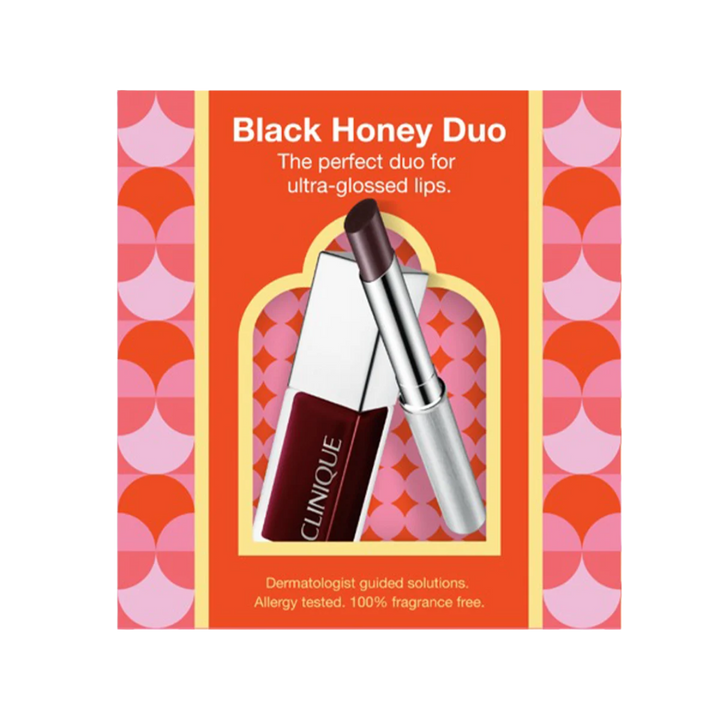 CLINIQUE Black Honey Duo Set | كلينيك مجموعة مكياج الشفاه بلاك هاني