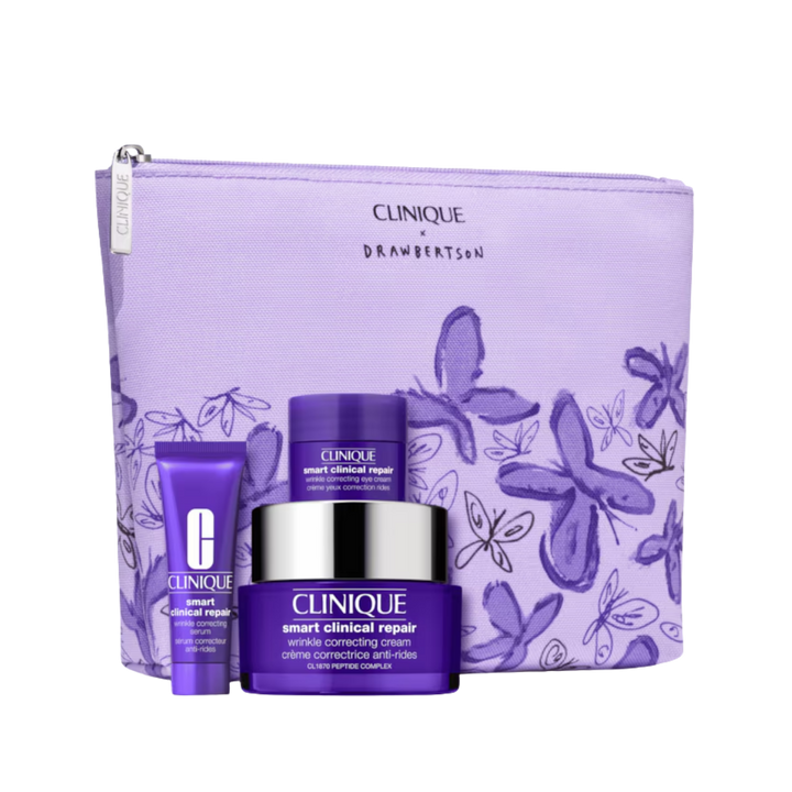 Clinique Smart Smart & Smooth SET | كلينك مجموعة العناية بالوجه سمارت اند سموث