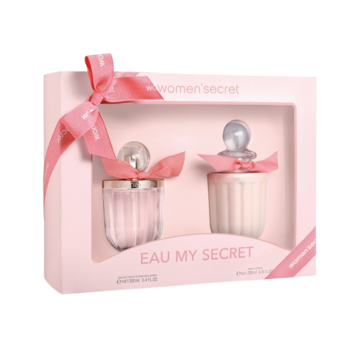 women secret beauty Eau My Secret Coffret  | وومن سيكريت عطر او ماي سيكرت مع لوشن للجسم