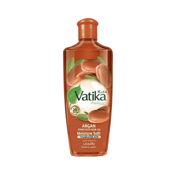 VATIKA ARGAN ENRICHED HAIR OIL Moisture Soft - 200ml | فاتيكا زيت شعر بالأرجان مرطب ناعم - 200مل