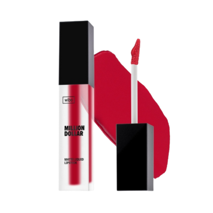 Wibo MILLION DOLLAR MATTE Liquid LIPSTICK | ويبو قلوس ليبوست ماتي مليون دولار