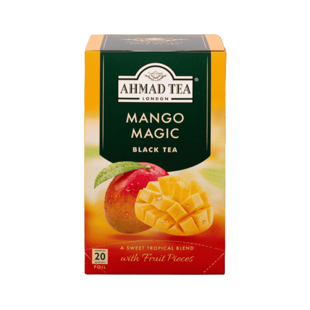 Ahmad Tea Mango Magic Black Tea - 20 Pcs |شاي احمد أسود مانجو ماجيك – 20 كيس شاي