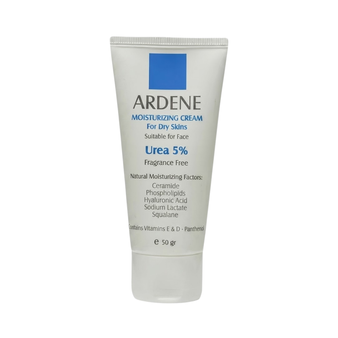 Ardene Moisturizing Cream For Dry And Very Dry Skin Urea 5%  - 50g  | اردن كريم مرطب للبشرة الجافة و الجافة جدا باليوريا 5% - 50 مل