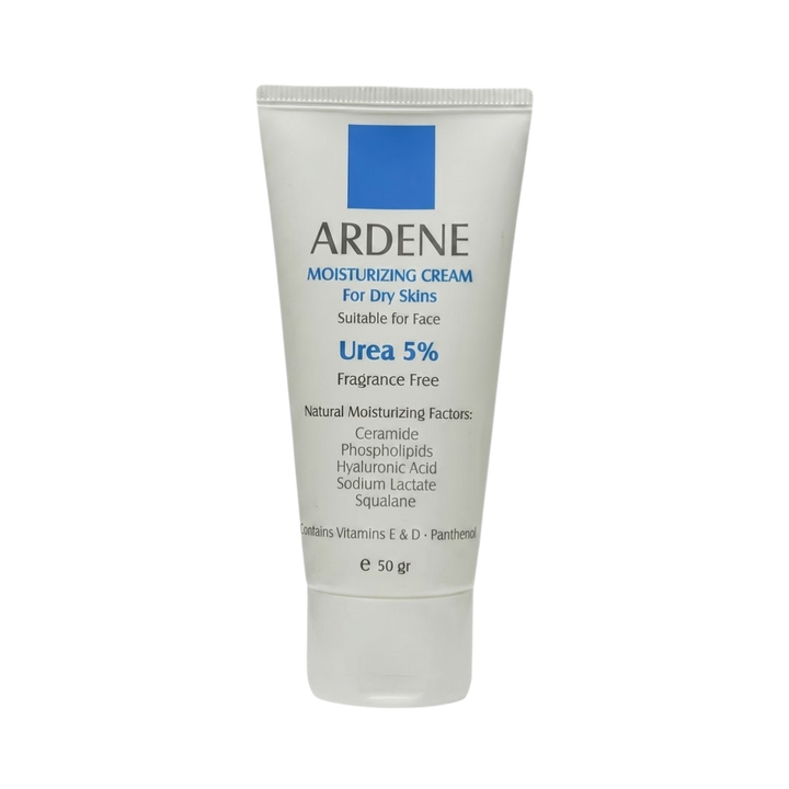 Ardene Moisturizing Cream For Dry And Very Dry Skin Urea 5%  - 50g  | اردن كريم مرطب للبشرة الجافة و الجافة جدا باليوريا 5% - 50 مل