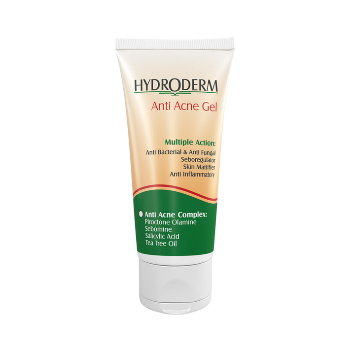 HYDRODERM anti-acne gel Tea Tree Oil - 50ml | هيدروديرم جل مضاد لحب الشباب بزيت شجرة الشاي - 50 مل