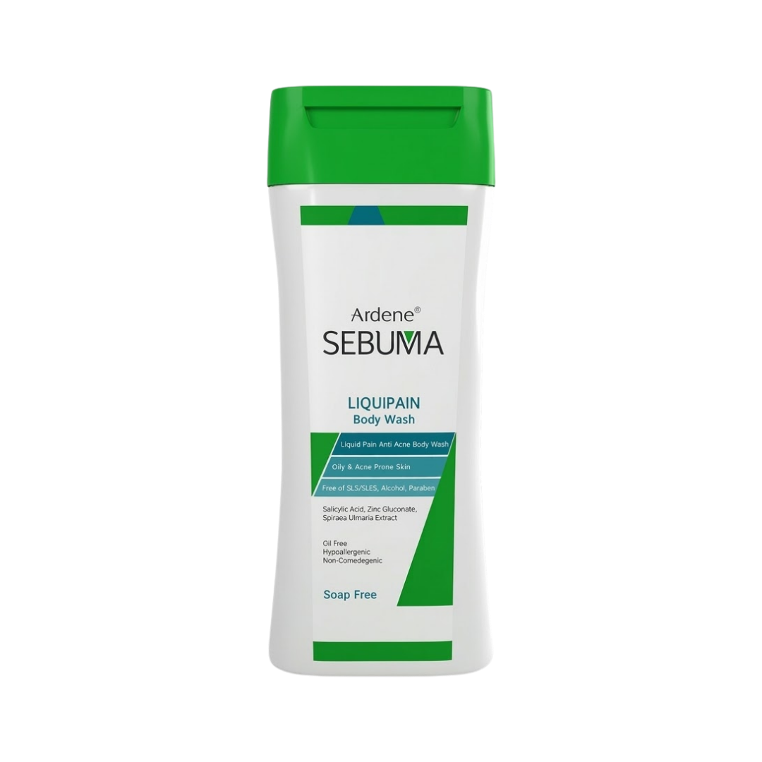 Ardene Sebuma Liquipain Body Wash - 250ml | اردن غسول الجسم للتحكم بافراز الزيوت - 250 مل
