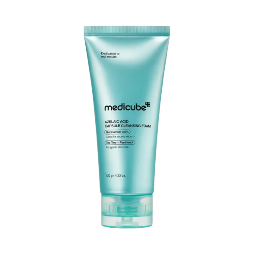 Medicube Azelaic Acid Capsule Cleansing Foam - 120g | ميدي كيوب غسول رغوي بكبسولات حمض الأزيليك – 120 غ