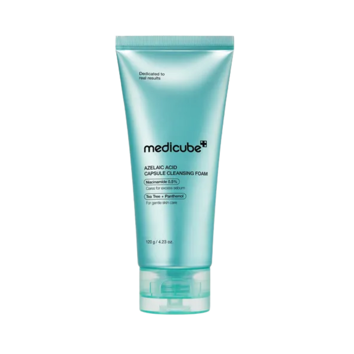 Medicube Azelaic Acid Capsule Cleansing Foam - 120g | ميدي كيوب غسول رغوي بكبسولات حمض الأزيليك – 120 غ