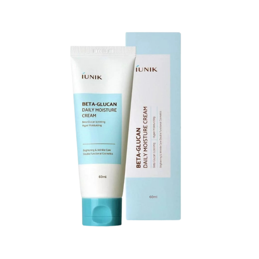 Iunik Beta glucan Daily Moisture Cream - 60ml | ايونيك كريم بيتا جلوكان المرطب اليومي – 60 مل
