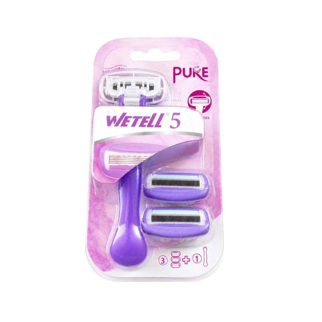 WETELL Pure 5 Blades For Women | ويتل شفرات حلاقة