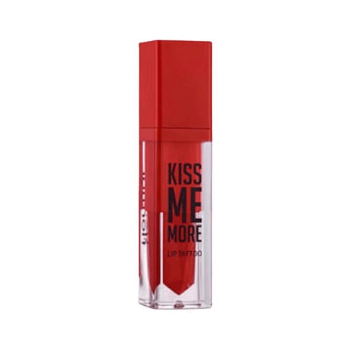 Flormar Kiss Me More Lip Tattoo - 3.8ml | فلورمار ليب تاتو أحمر شفاه سائل – 3.8 ملل