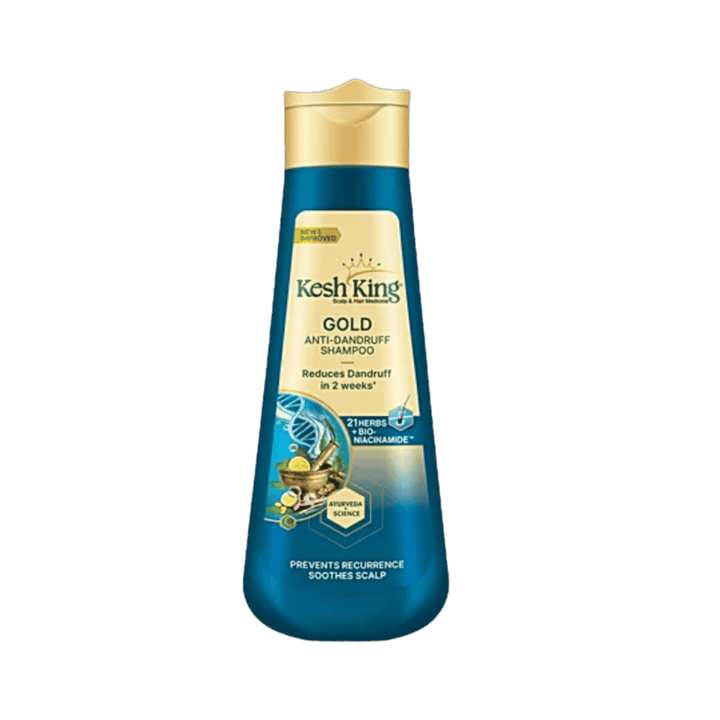Kesh King Gold Anti-Dandruff Shampoo - 340ml | كيش كينج شامبو مضاد للقشرة - 340مل