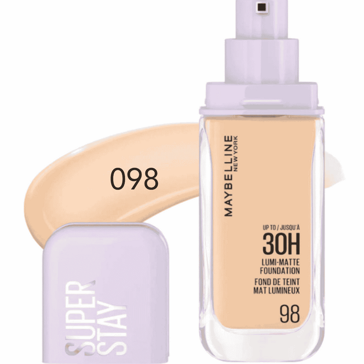 MAYBELLINE New York Super Stay Lumi Matte Foundation - 35ml | ميبيلين كريم أساس لومين مات سوبر ستي - 35مل