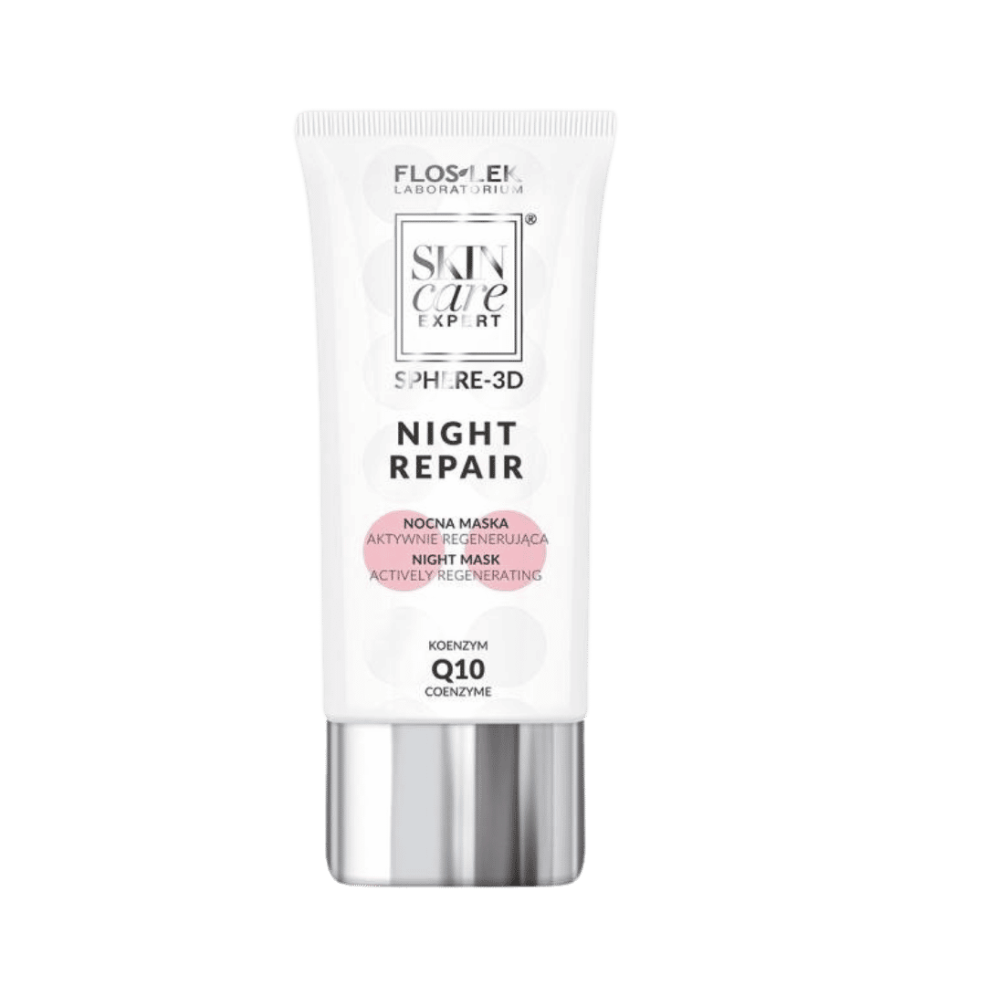 FLOSLEK PHARMA SKIN CARE EXPERT® SPHERE-3D NIGHT REPAIR - 50ml | فلوسليك فارما قناع الإصلاح الليلي - 50 مل
