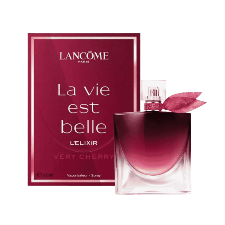 LANCOME LA VIE EST BELLE L'ELIXIR VERY CHERRY EDP - 100ml | لانكوم عطر لا في بيل اليكسير فيري شيري - 100مل