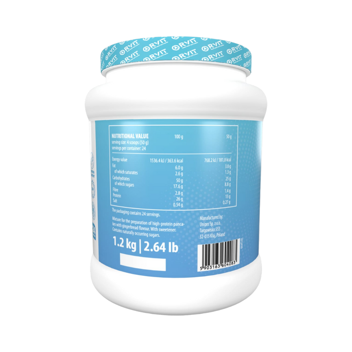 Rvit Protein Pancake & Waffle - 1.2 Kg | ارفيت  مسحوق البروتين لصنع البانكيك والوافل - 1.2 كغ