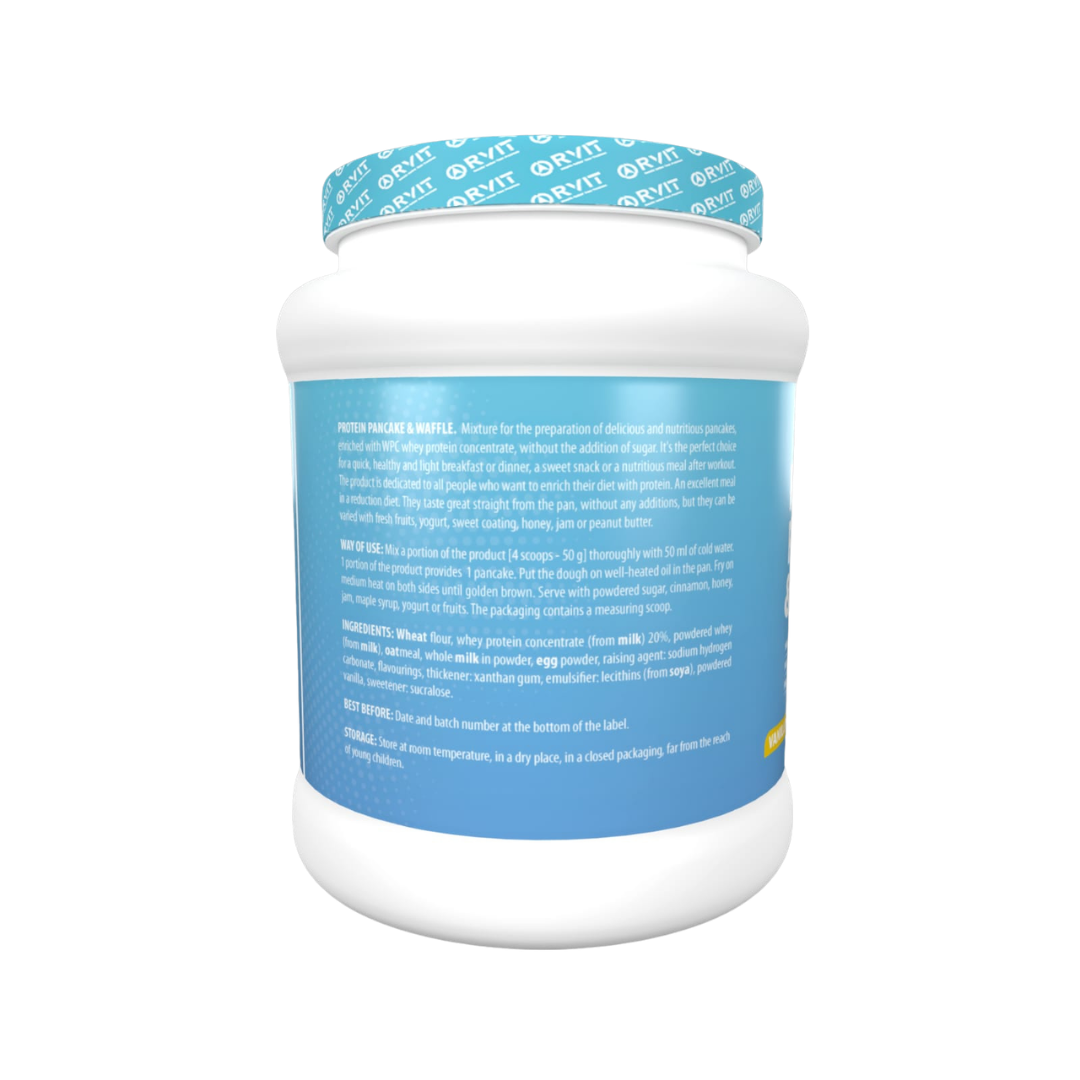 Rvit Protein Pancake & Waffle - 1.2 Kg | ارفيت  مسحوق البروتين لصنع البانكيك والوافل - 1.2 كغ