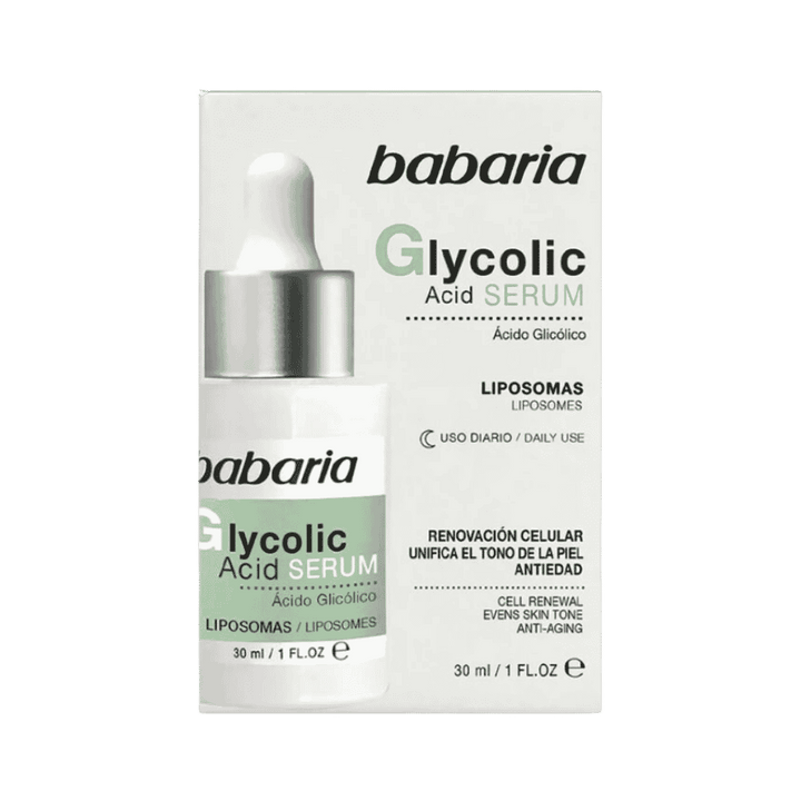 BABARIA Glycolic Acid Serum - 30ml | باباريا سيروم جليكوليك اسيد - 30 مل