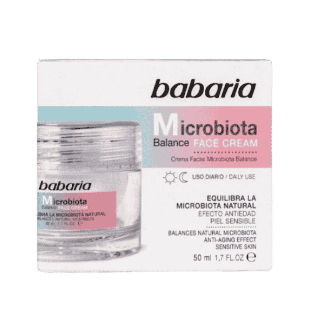 BABARIA Microbiota Balance Face Cream - 50ml | باباريا كريم مايكروبايوتا للوجه - 50 مل