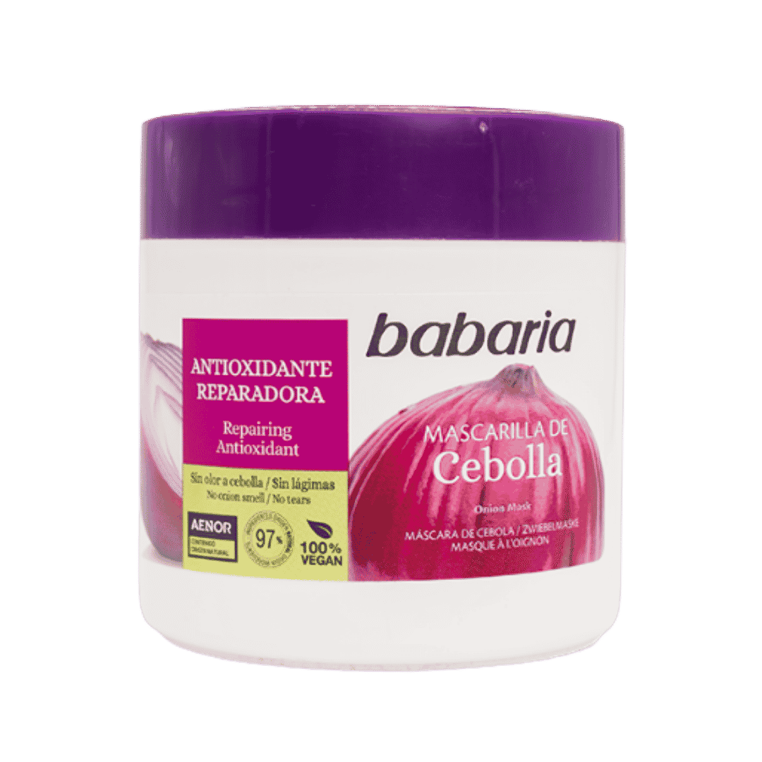 BABARIA hair mask with onion - 400ml | باباريا ماسك للشعر بمستخلص البصل - 400 مل