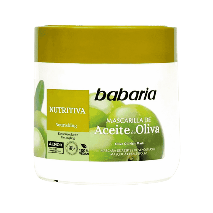 BABARIA Nourishing Olive Oil Mask - 400ml | باباريا ماسك للشعر بزيت الزيتون - 400 مل