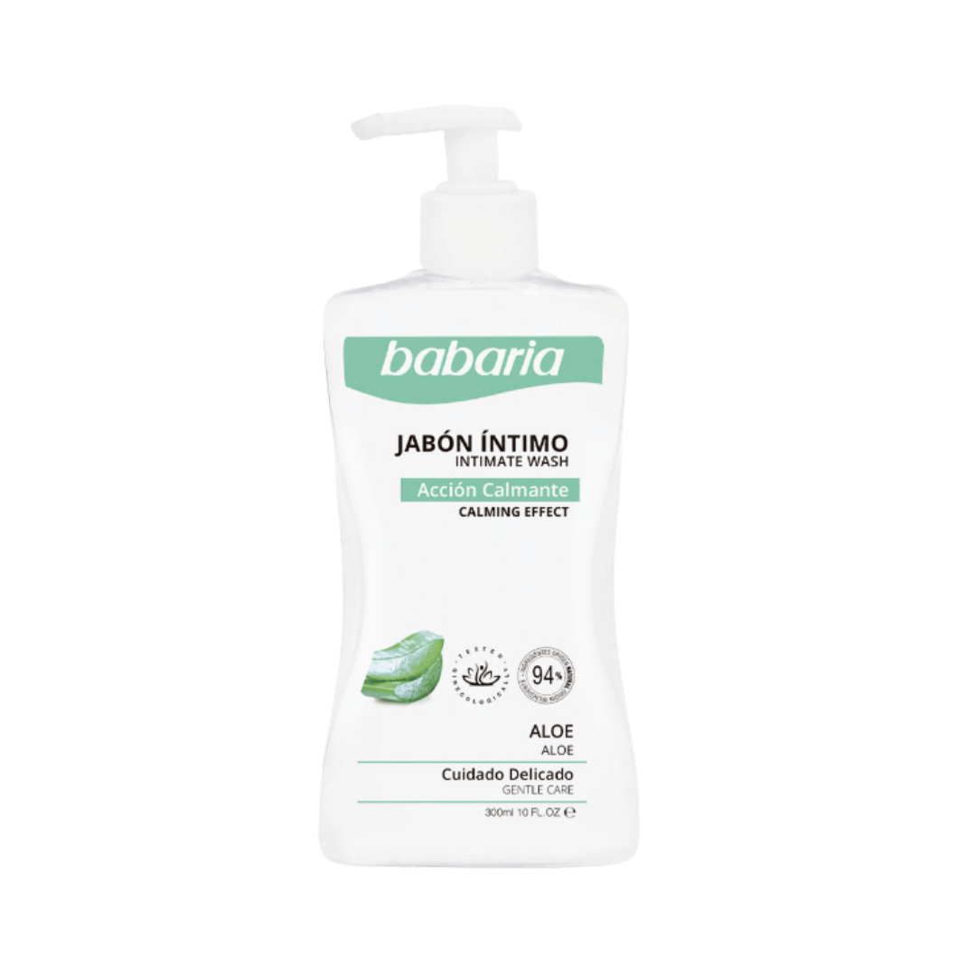 BABARIA Intimate Wash Aloe - 300ml | باباريا غسول نسائي بالالوفيرا - 300 مل
